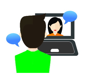 telepsychiatry clipart